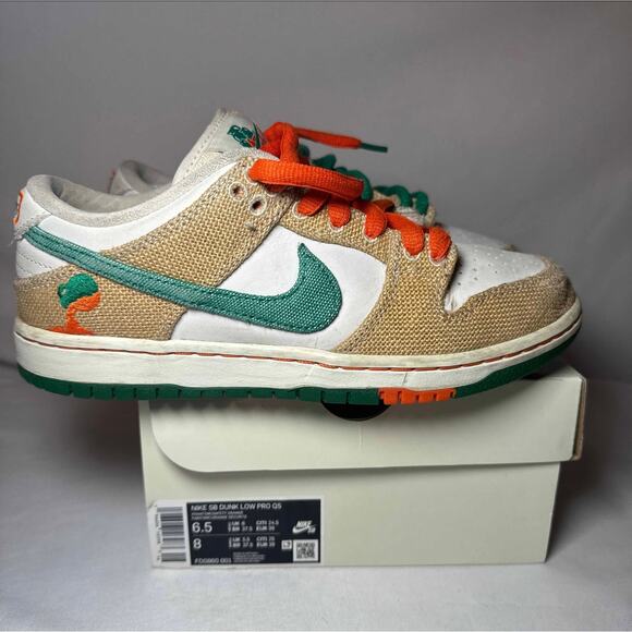 Size 6.5 - Nike Jarritos x Nike Dunk Low SB Men's Shoes - Picture 1 of 10